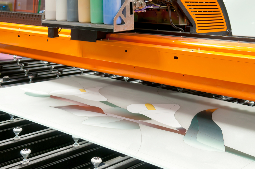glas printen