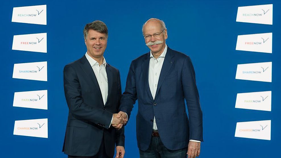 BMW Group et Daimler AG investissent dans la mobilité commune