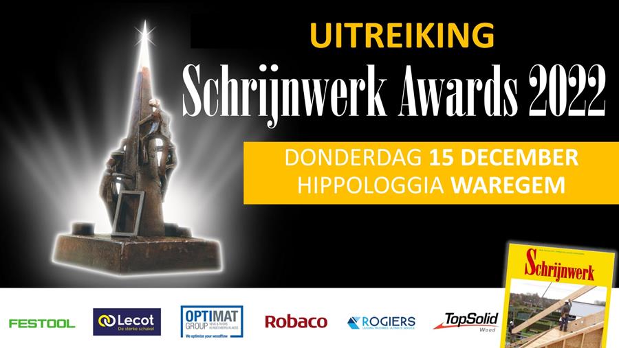 Uitreiking Schrijnwerk Awards 2022