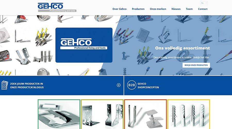 Nouveau site Web Gehco