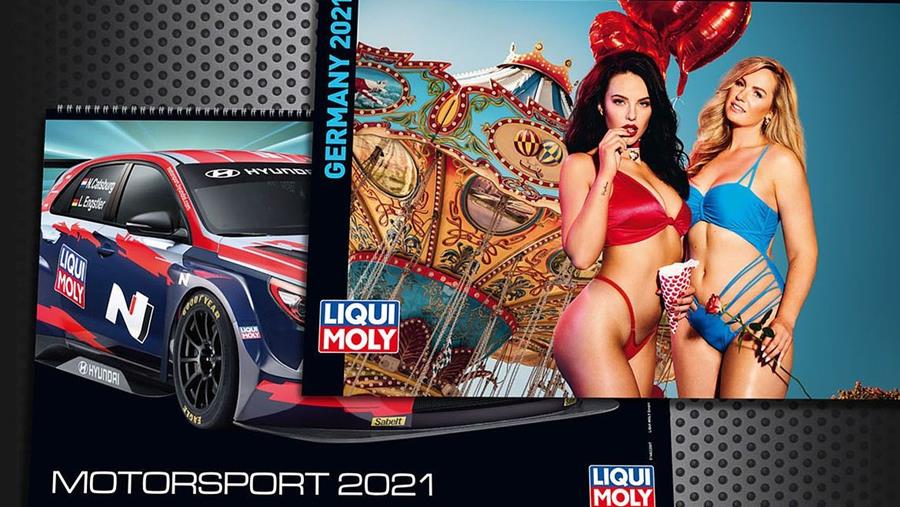 Met de LIQUI MOLY kalender op rondreis door Duitsland