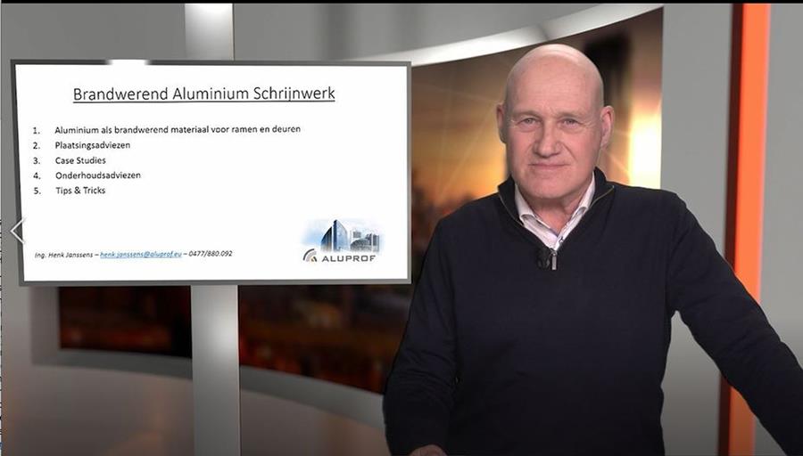 Aluminium als brandwerend materiaal