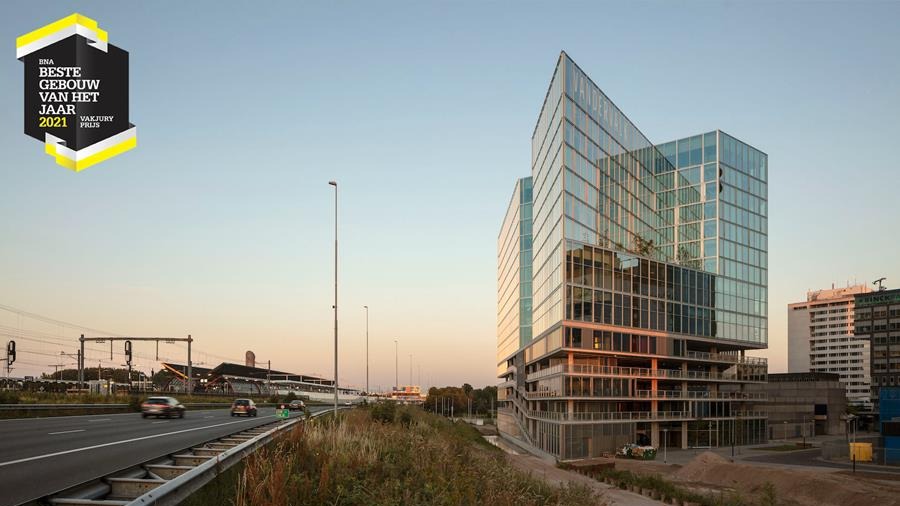 BNA Beste Gebouw 2021: Van der Valkhotel Amsterdam Zuidas