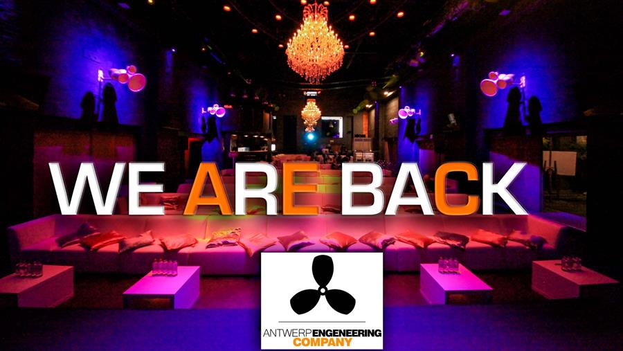 Eventlocatie Antwerp Engineering Company terug open
