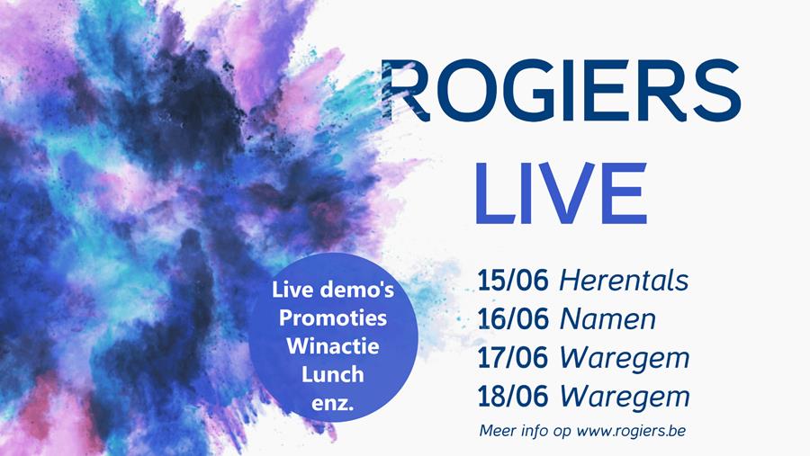 Beleving centraal tijdens Rogiers Live