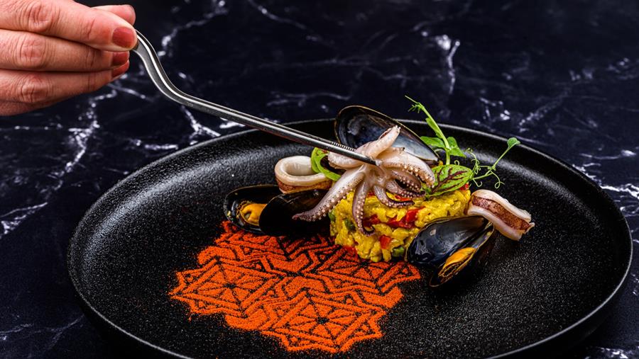 Des assiettes dressées comme au restaurant?
