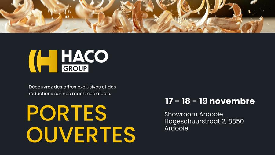 Journées portes ouvertes Haco (17 au 19 novembre)