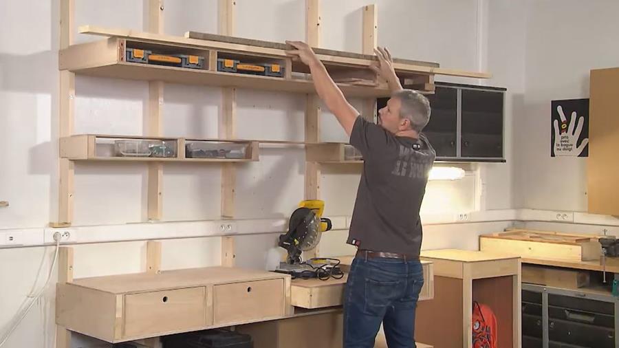 Quelques solutions de rangement pratiques pour votre atelier