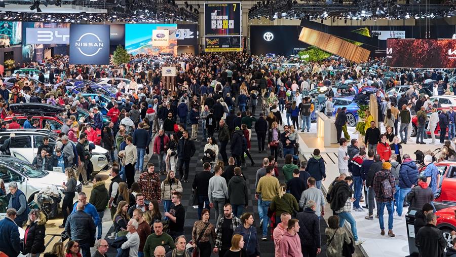 Le 101e Salon de l'Automobile de Bruxelles annonce la couleur