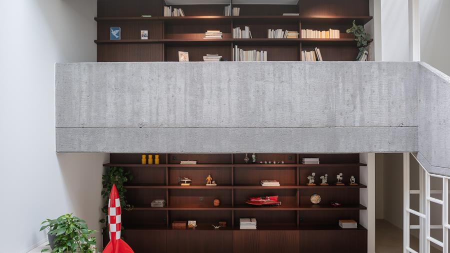 Olivier Lecluyse realiseert unieke herinrichting van Kortrijkse woning