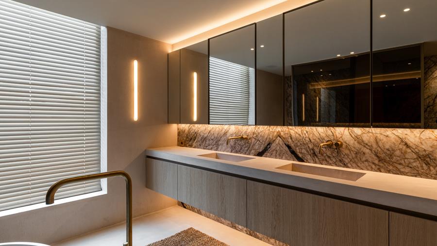 Interieur Bosch creëert luxe badkamer met Ibiza vibes in Alken
