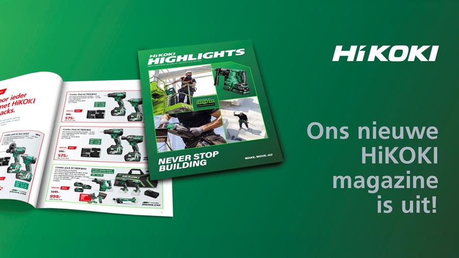 Découvrez le nouveau magazine HiKOKI
