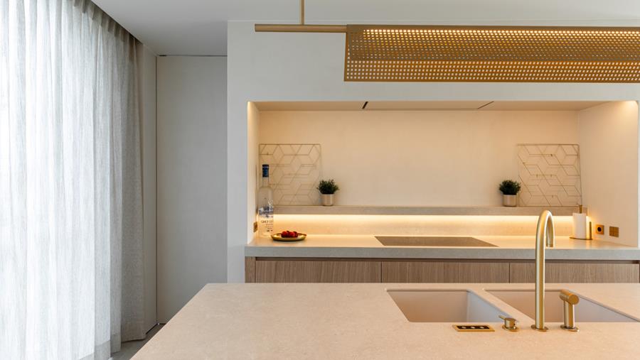 Interieur Bosch plaatste luxe keuken in Alken