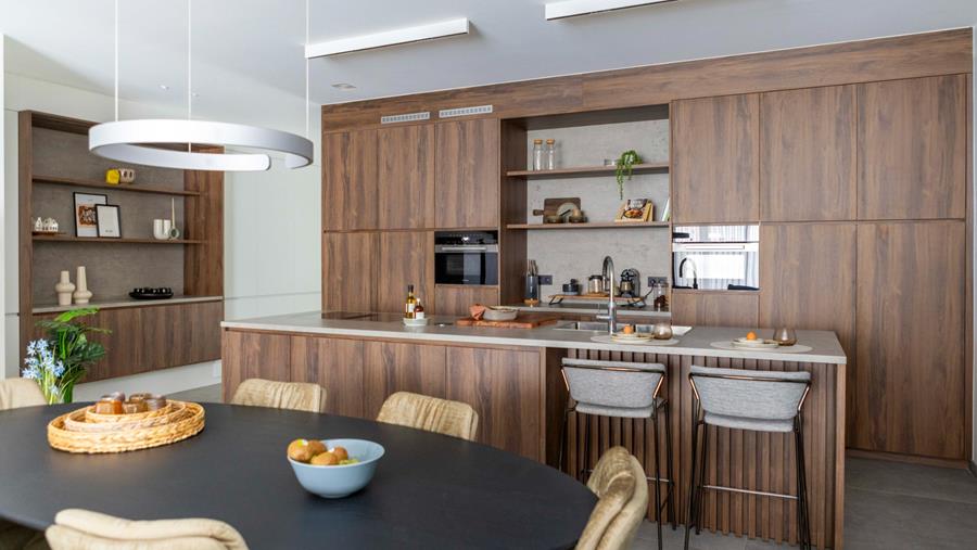 Dovy Keukens creëert een perfect symmetrische keuken in Antwerpen