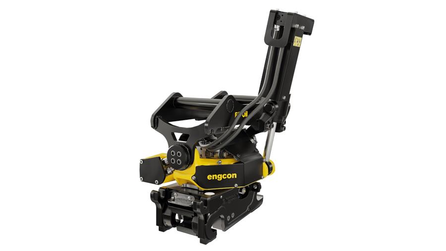 engcon lanceert nieuw model draaikantelstuk