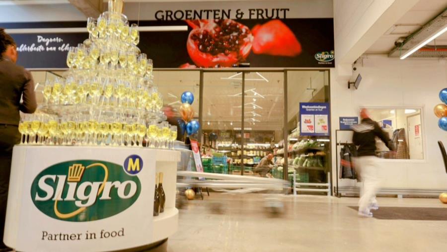 Sligro inspireert restauranthouders en cateraars in hernieuwde vestiging