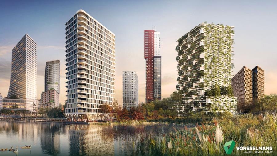 Vorsselmans bereikt mijlpaal met 20e woontoren boven 100 meter!