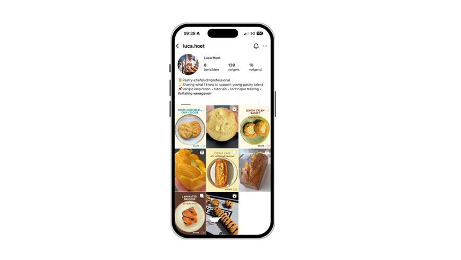 NEW: Pastry chef wordt food influencer