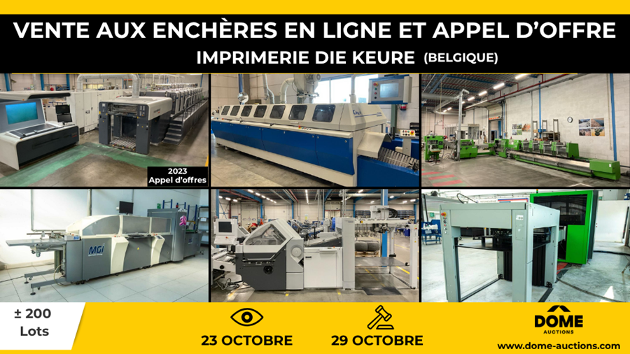 Enchère en ligne et appel d’offre – Die Keure (BE)