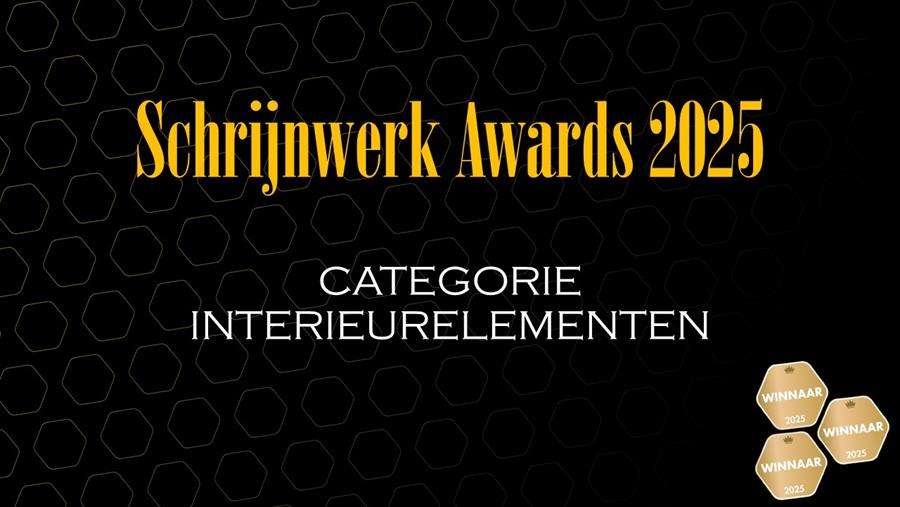 Genomineerden Schrijnwerk Awards: Interieurelementen