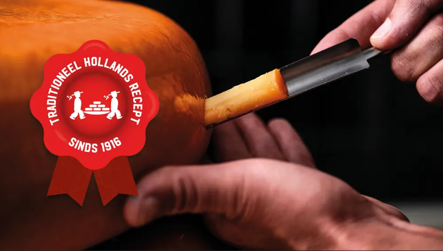 De smaak van écht kaasvakmanschap, herken je aan het Rode Zegel!