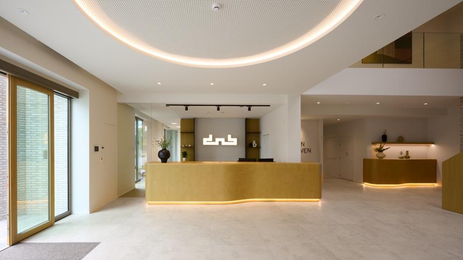 Modern kantoorgebouw als visitekaartje van vakmanschap