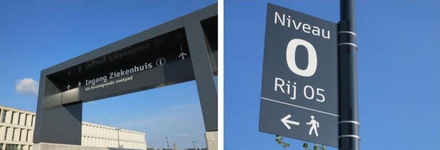 Wayfinding en signalisatie om de weg te vinden in woonzorggebouwen