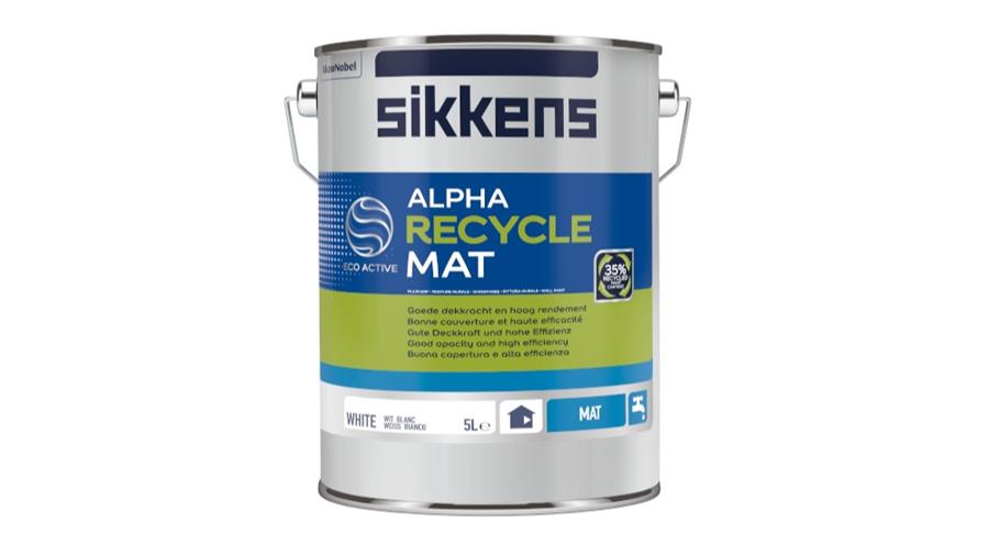 Sikkens lance une peinture recyclee