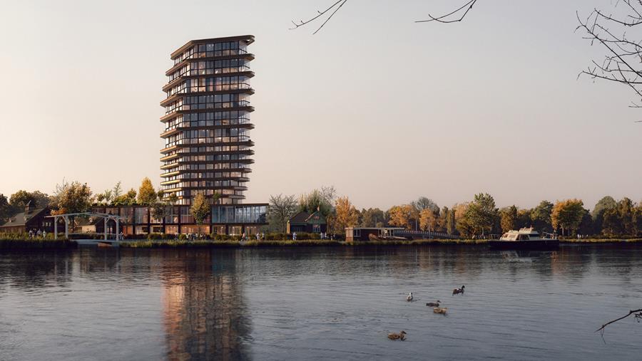 Kondor Wessels Vastgoed remporte l'adjudication du quartier Amstel avec ‘Elements’