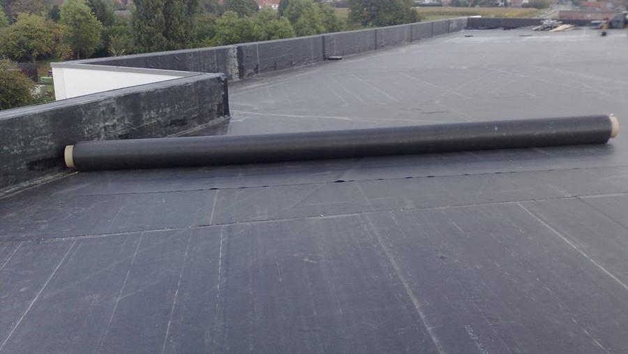 EPDM is geen klassieke roofing